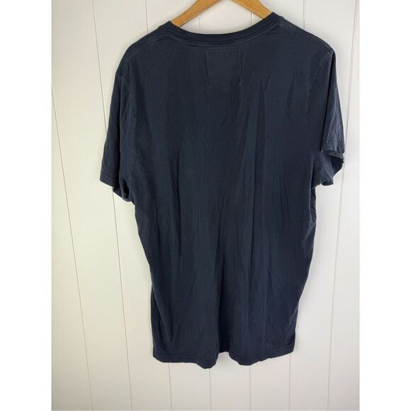 G-Star Raw Organic Cotton Sustainable Graphic 5 Slim T-Shirt Size XXL Navy - Picture 10 of 12